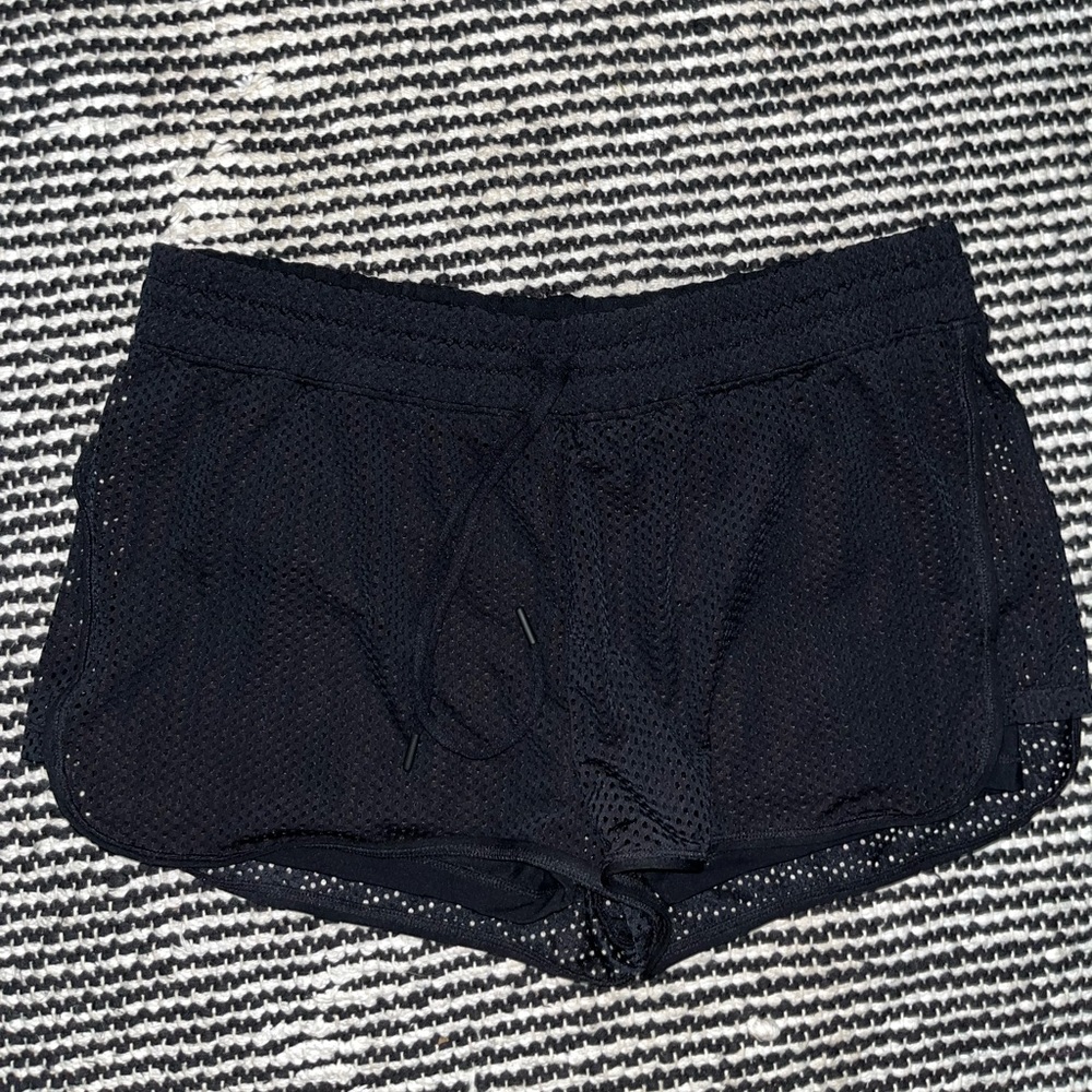 Ivy park black jersey shorts